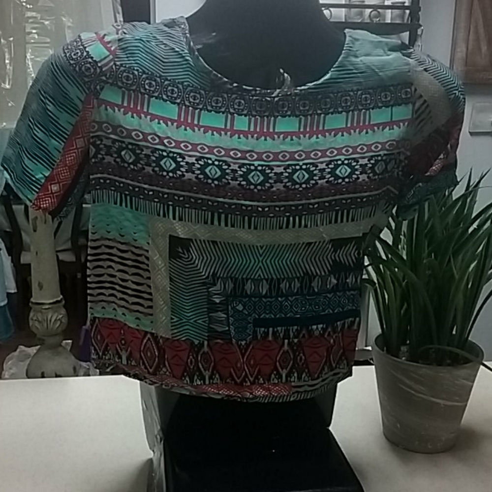 Crop top blouse